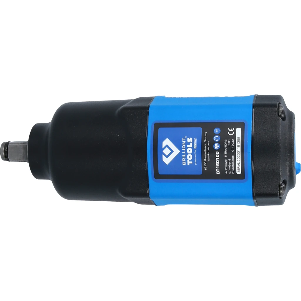 Brilliant Tools 1/2" Druckluft-Schlagschrauber, 1450 Nm BT160100 5 Brilliant Tools 1/2" Druckluft-Schlagschrauber, 1450 Nm BT160100 – Bild 5
