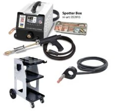 GYS GYSPOT 3904 Ausbeulspotter Spotter + Fahrwagen SPOT 800 + Masse D18010