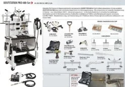 GYS Spotter Ausbeulspotter DENTSTATION PRO 400 Set D36126 Profi Reparaturstation Set