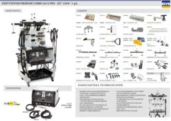 GYS Spotter Ausbeulspotter DENTSTATION COMBI 230 E.PRO PREMIUM SET D36772