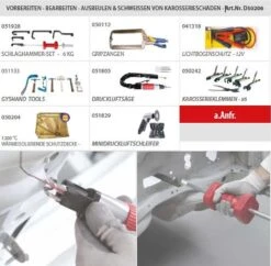 GYS Karosserie Tool - Set D50206