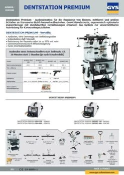 GYS DENTSTATION PREMIUM EXPERT 230 - 067042 5 GYS DENTSTATION PREMIUM EXPERT 230 - 067042 -Feintool Verkaufe Dentstation Premium