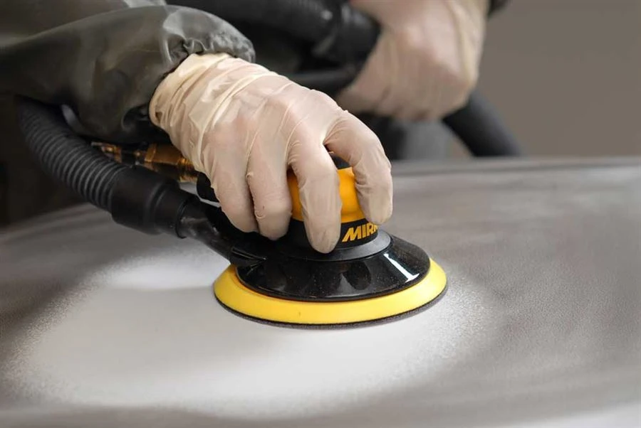 MIRKA Druckluft Exzenterschleifer ROS 625DB Ø 150mm 2,5 Mm Hub 8993225111 10 MIRKA Druckluft Exzenterschleifer ROS 625DB Ø 150mm 2,5 Mm Hub 8993225111 – Bild 10