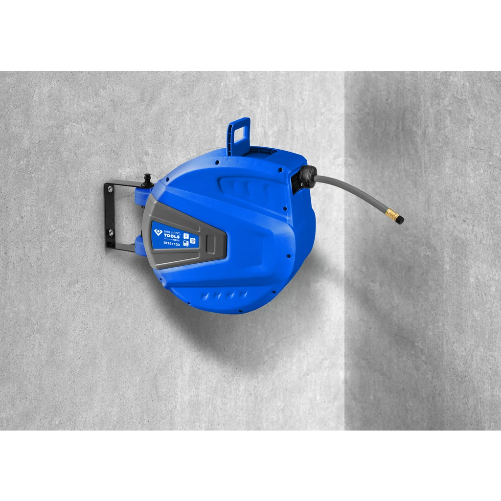 Brilliant Tools Automatischer Druckluftschlauch-Aufroller, Ø 10 Mm X 15 M 6 Brilliant Tools Automatischer Druckluftschlauch-Aufroller, Ø 10 Mm X 15 M – Bild 6