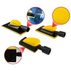 KS Tools Schleif-Handblock-Satz, 3-tlg - 140.3065