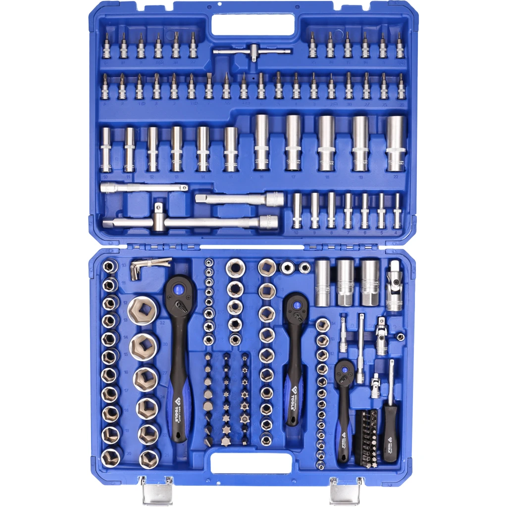 Brilliant Tools Steckschlüssel-Satz, 172-tlg, 1/4, 3/8, 1/2 BT023172 2 Brilliant Tools Steckschlüssel-Satz, 172-tlg, 1/4, 3/8, 1/2 BT023172 – Bild 2