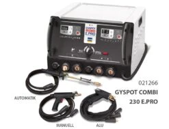 GYS GYSPOT COMBI 230 E PRO E.PRO Spotter 2x Pistole Stahl + 1x Alu 021266 + Zubehör