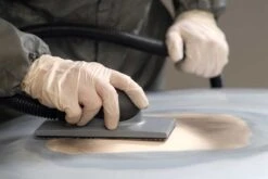 MIRKA Handblock 70 X 125mm 13-Loch Klett Grau Mit Absaugung 8391402011 11 MIRKA Handblock 70 X 125mm 13-Loch Klett Grau Mit Absaugung 8391402011 -Feintool Verkaufe Handblock mit Absaugung 1