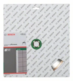 Bosch Diamanttrennscheibe Standard For Ceramic 300 X 30 + 25,40 X 2 X 7 Mm 2608602540