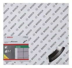 Bosch Diamanttrennscheibe Standard For Ceramic 230 X 22,23 X 1,6 X 7 Mm 10er-Pack 2608603234