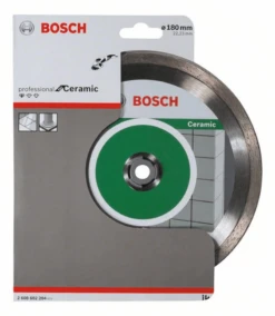 Bosch Diamanttrennscheibe Standard For Ceramic 180 X 22,23 X 1,6 X 7 Mm 1er-Pack 2608602204