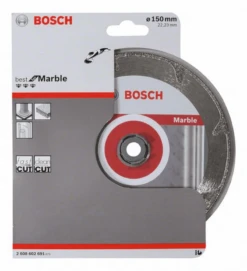 Bosch Diamanttrennscheibe Best For Marble 150 X 22,23 X 2,2 X 3 Mm 2608602691