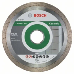 Bosch Diamanttrennscheibe Standard For Ceramic 125 X 22,23 X 1,6 X 7 Mm 1er-Pack 2608602202