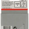 Bosch Tackernagel Typ 47 1,8 X 1,27 X 30 Mm 1000er-Pack 2609200249