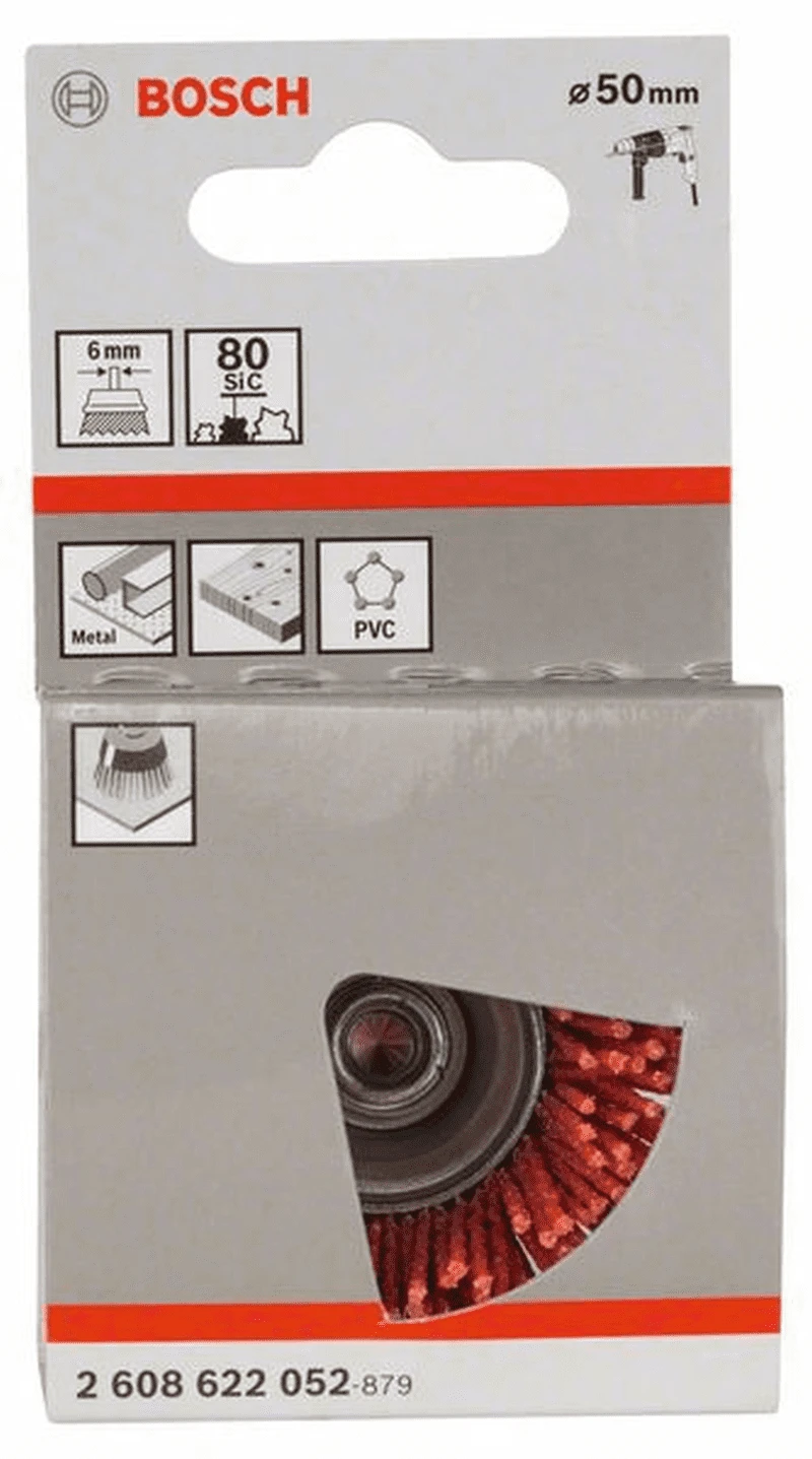 Bosch Topfbürste Nylonborste Mit Korund 50 Mm 1,1 Mm 4500 U/ Min 2608622052 1 Bosch Topfbürste Nylonborste Mit Korund 50 Mm 1,1 Mm 4500 U/ Min 2608622052