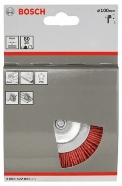 Bosch Scheibenbürste Nylon Mit Korund 100 Mm 1 Mm 8 Mm 4500 U/ Min 2608622055