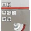 Bosch Scheibenbürste Nylon Mit Korund 75 Mm 1 Mm 8 Mm 4500 U/ Min 2608622056