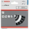 Bosch Kegelbürste Gezopfter Draht 0,5 Mm 115 Mm 12500 U/min M 14 2608622058