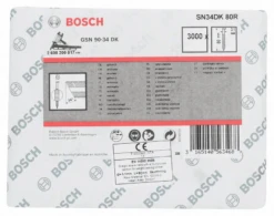 Bosch D-Kopf Streifennagel SN34DK 80R 3,1 Mm 80 Mm Blank Gerillt 2608200017