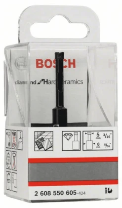 Bosch Diamantnassbohrer Diamond For Hard Ceramics 5 X 35 Mm 2608550605