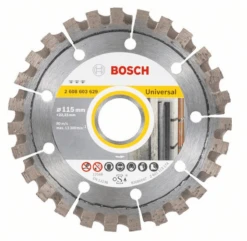Bosch Diamanttrennscheibe Best For Universal 115 X 22,23 X 2,2 X 12 Mm 2608603629