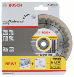 Bosch Diamanttrennscheibe Best For Universal 115 X 22,23 X 2,2 X 12 Mm 2608603629 -Feintool Verkaufe IMG RD 199258 1658d45a3698af5