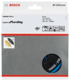 Bosch Schleifteller Multiloch Hart 150 Mm Für GEX 150 AC - Turbo GEX 125-150 AVE 2608601570