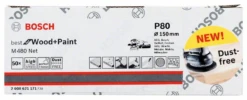Bosch Schleifblatt M480 Net Best For Wood And Paint 150 Mm 80 50er-Pack 2608621171