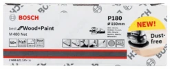 Bosch Schleifblatt M480 Net Best For Wood And Paint 150 Mm 180 50er-Pack 2608621175