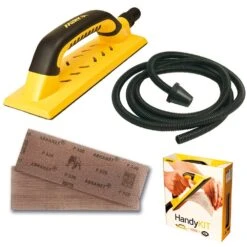 MIRKA Handblock Handy 80x230mm Im Startkit + Schlauch + Abranet KIT01HANDY