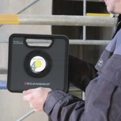 SCANGRIP 03.5441 NOVA 4K C+R Vielseitiger Baustrahler Mit Kabel/Akkubetrieb -Feintool Verkaufe SCANGRIP 03 5441 NOVA 4K C R 007