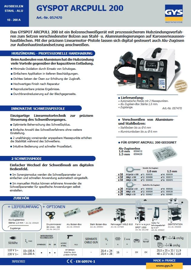 GYS DENTSTATION PRO 400 + ARCPULL 200 - 078284 5 GYS DENTSTATION PRO 400 + ARCPULL 200 - 078284 – Bild 5