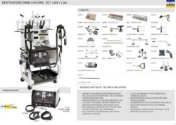 GYS Spotter Ausbeulspotter COMBI 230 E PRO Set D21276 Profi Reparaturstation Set