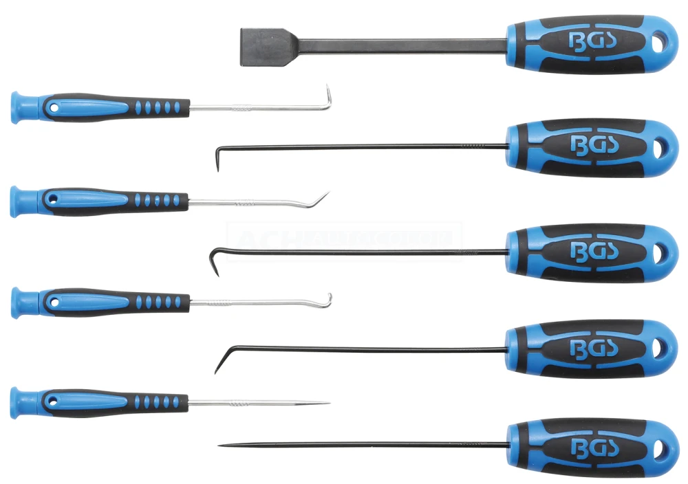 BGS Nadel-, Haken- Und Schaber-Satz | 9-tlg. – 8487 1 BGS Nadel-, Haken- Und Schaber-Satz | 9-tlg. – 8487