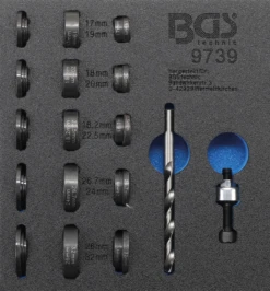 BGS Lochstanzen-Satz | Für Einparksensoren | Ø 17 - 32 Mm – 9739