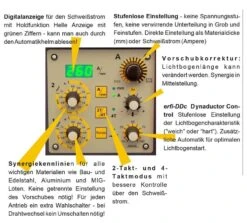 ERFI Easymatic Duo 230 MIG MAG Schweissgerät Lötgerät + Viel Zubehör -Feintool Verkaufe easymatic230duo01