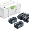 Festool Energie-Set SYS 18V 2x5,2/TCL 6 DUO - 577075