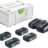 Festool Energie-Set SYS 18V 4x4,0/TCL 6 DUO - 577104