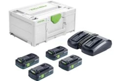 Festool Energie-Set SYS 18V 4x4,0/TCL 6 DUO - 577104