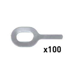 GYS 100 ANNEAUX N°8 - Al-Special Ep.2,0mm DROIT POUR SPOT ARCPULL - 065703