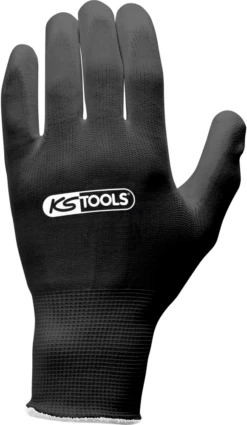 KS Tools Mikro-Feinstrickhandschuhe-schwarz, 9, 12 Paar - 310.0470 -Feintool Verkaufe kstools 310 0470 010