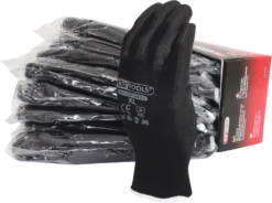KS Tools Mikro-Feinstrickhandschuhe, Schwarz, 10, 12 Paar - 310.0475