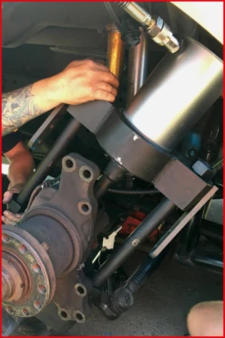 KS Tools Achsschenkelbolzen-Presse, 75t, Mit Hülsen-Satz, 29-tlg. - 460.3620 -Feintool Verkaufe kstools 460 3620 016