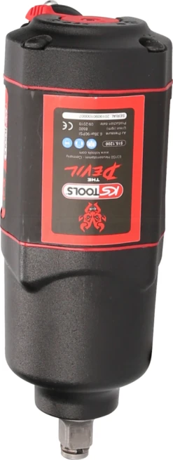 KS Tools 1/2" THE DEVIL Hochleistungs-Druckluft-Schlagschrauber, 1600Nm - 515.1200 17 KS Tools 1/2" THE DEVIL Hochleistungs-Druckluft-Schlagschrauber, 1600Nm - 515.1200 -Feintool Verkaufe kstools 515 1200 006