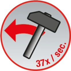 KS Tools Vibro-Impact Druckluft-Meißelhammer-Satz, 6-tlg. - 515.3880 -Feintool Verkaufe kstools 515 3880 012