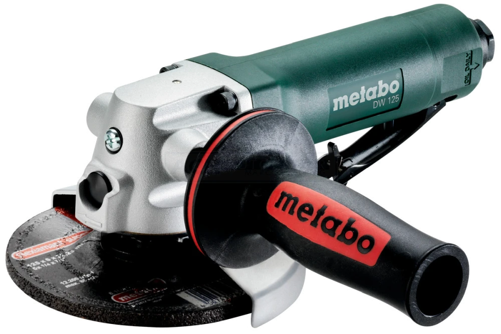 Metabo DW 125 Druckluft-Winkelschleifer - 601556000 1 Metabo DW 125 Druckluft-Winkelschleifer - 601556000