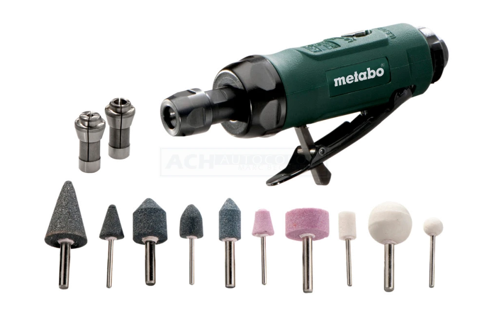 Metabo DG 25 Set Druckluft-Geradschleifer - 604116500 1 Metabo DG 25 Set Druckluft-Geradschleifer - 604116500