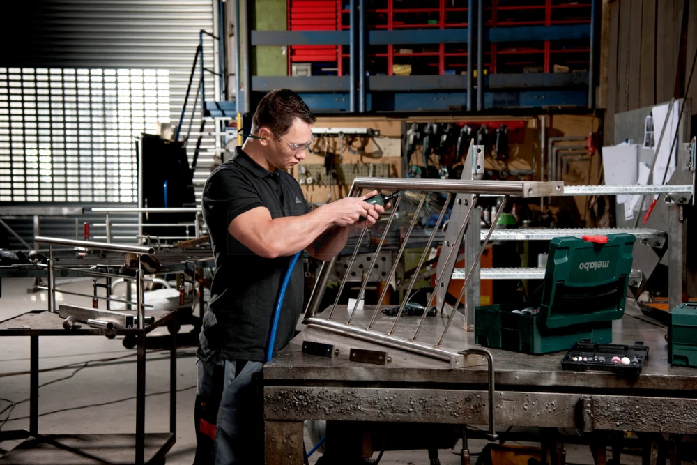 Metabo DG 25 Set Druckluft-Geradschleifer - 604116500 3 Metabo DG 25 Set Druckluft-Geradschleifer - 604116500 – Bild 3