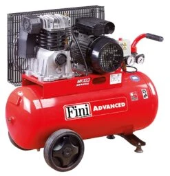 FINI Kolbenkompressor MK 103-50-3M Fahrbar 2,2 KW 50l Kesselvolumen 230V