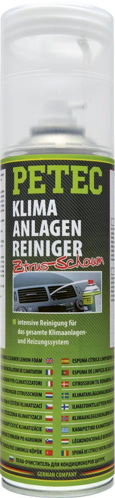 PETEC Klimaanlagenreiniger Spray Zitrus-Schaum 500ml - 71350